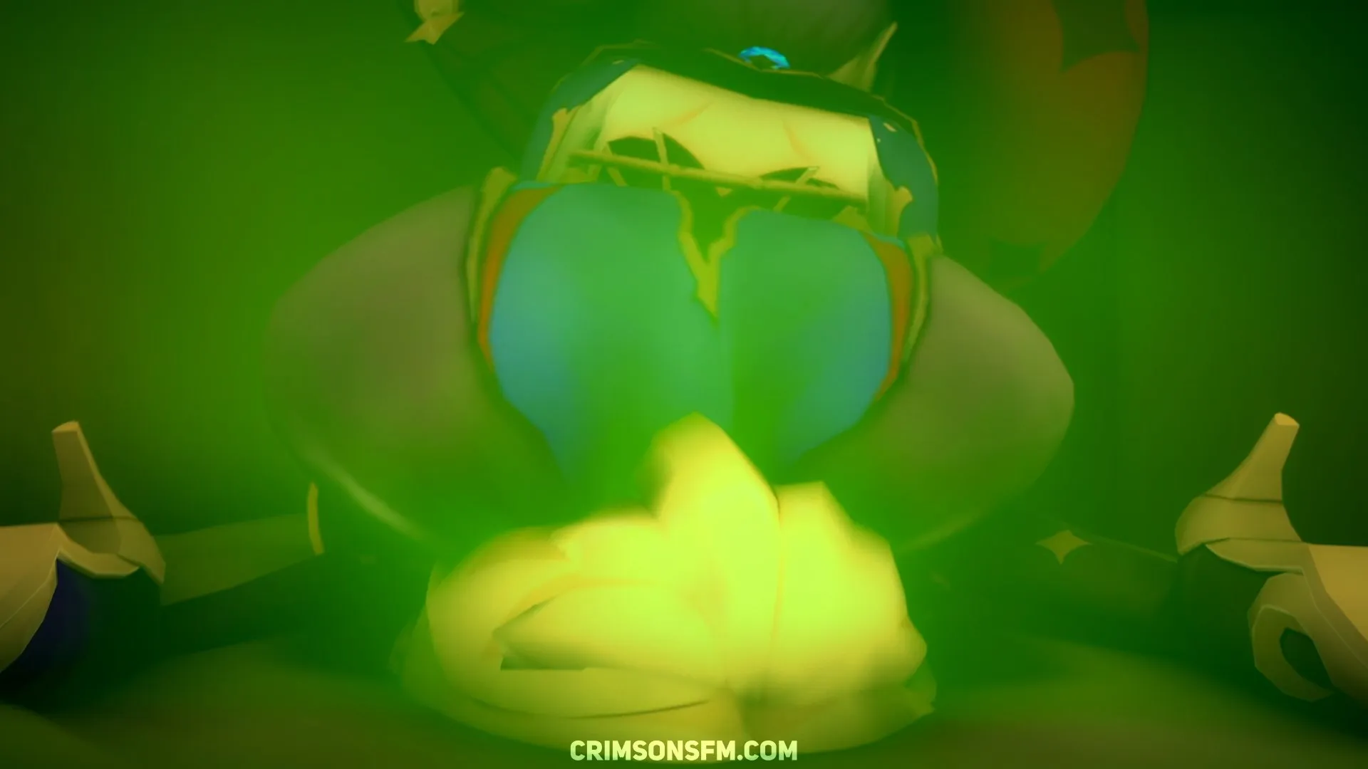 Mona, Keqing and Ganyu fart on Aether with gas cloud – Gas fetish SFM preview 1