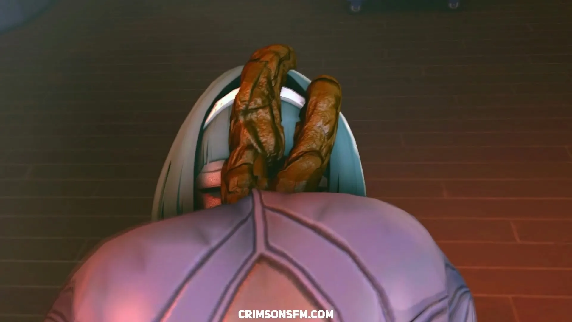 Evelyn Chevalier farts on Astra Yao – pooping scene with scat alternative – fetish SFM preview 1